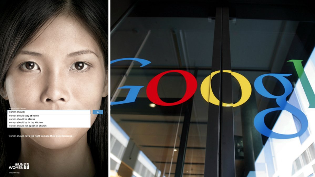 UN Womens nya kampanj visar hur sexistiska sökningar som görs på Google.